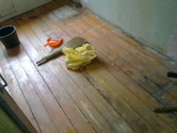 Príprava dreveného povrchu podlahy