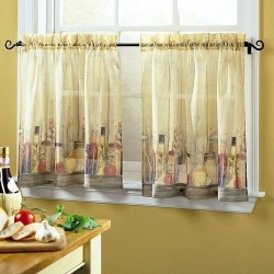 cortinas na cozinha