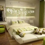 зелени завеси в спалнята