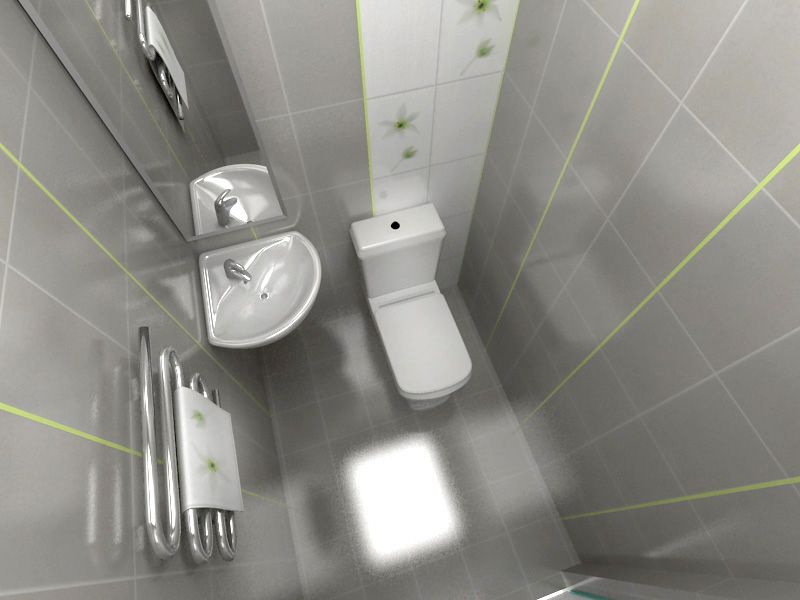 6 ideja za dizajn malog wc-a + fotografija