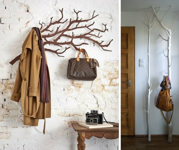 6 quy tắc chọn móc treo quần áo ở hành lang: mô hình tường và sàn
