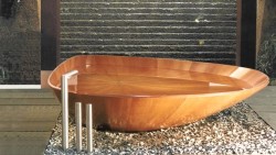 Badewannen aus Holz