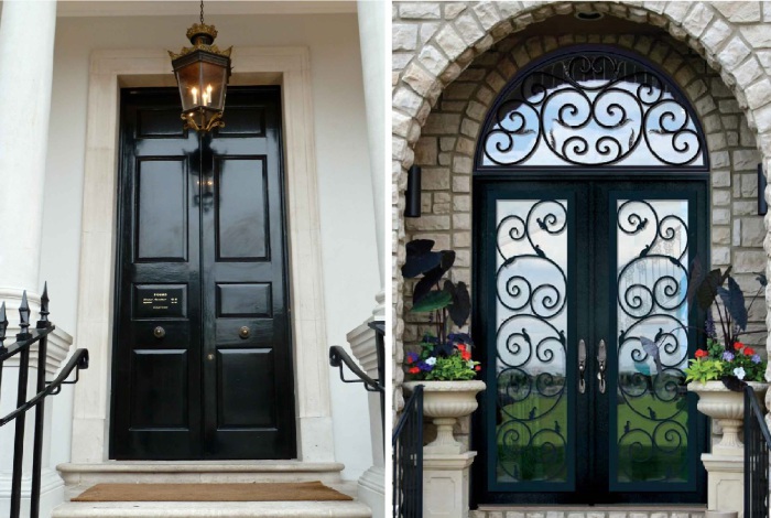 6 tipov na dizajn predných dverí