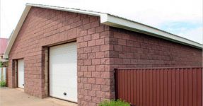 Vad man ska bygga ett garage från: 7 bästa material för ett garage