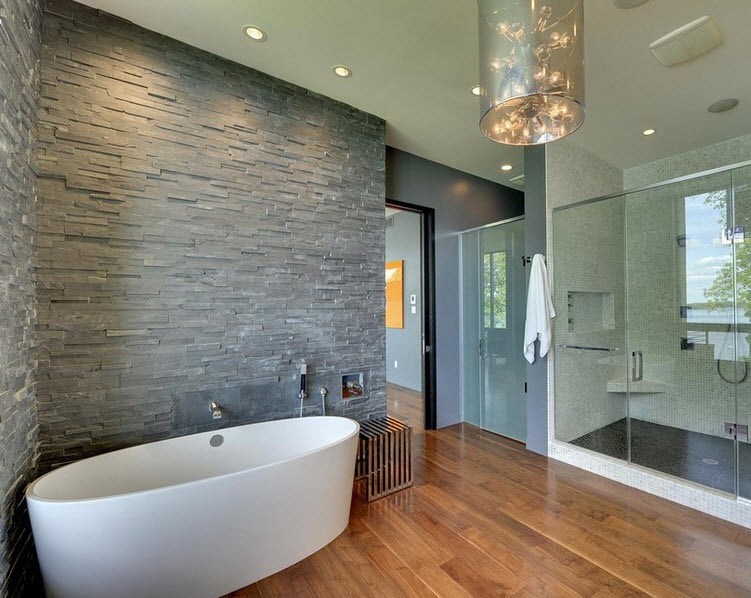 10 materiálov vhodných na dekoráciu stien v kúpeľni