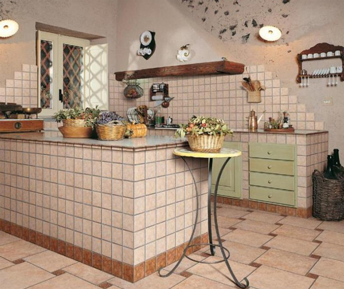15 tipov na výber keramických obkladov do kuchyne