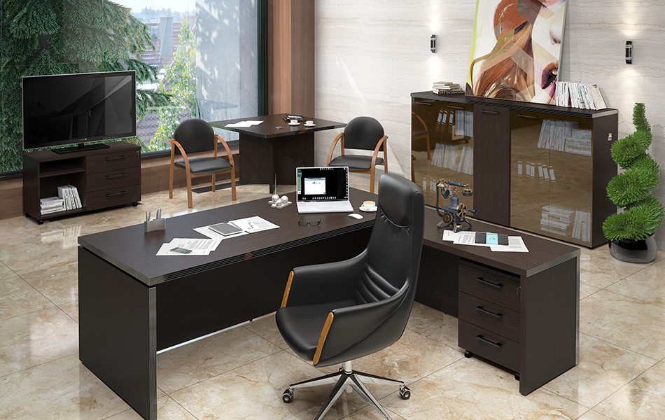 Wybór krzesła głowy i styl biura