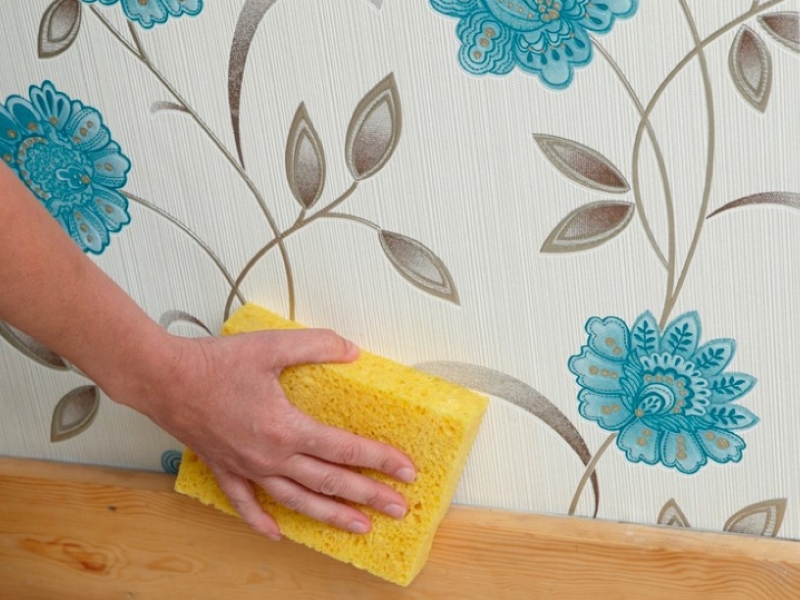 Waschbare Tapeten: Arten von Tapeten, die gewaschen werden können