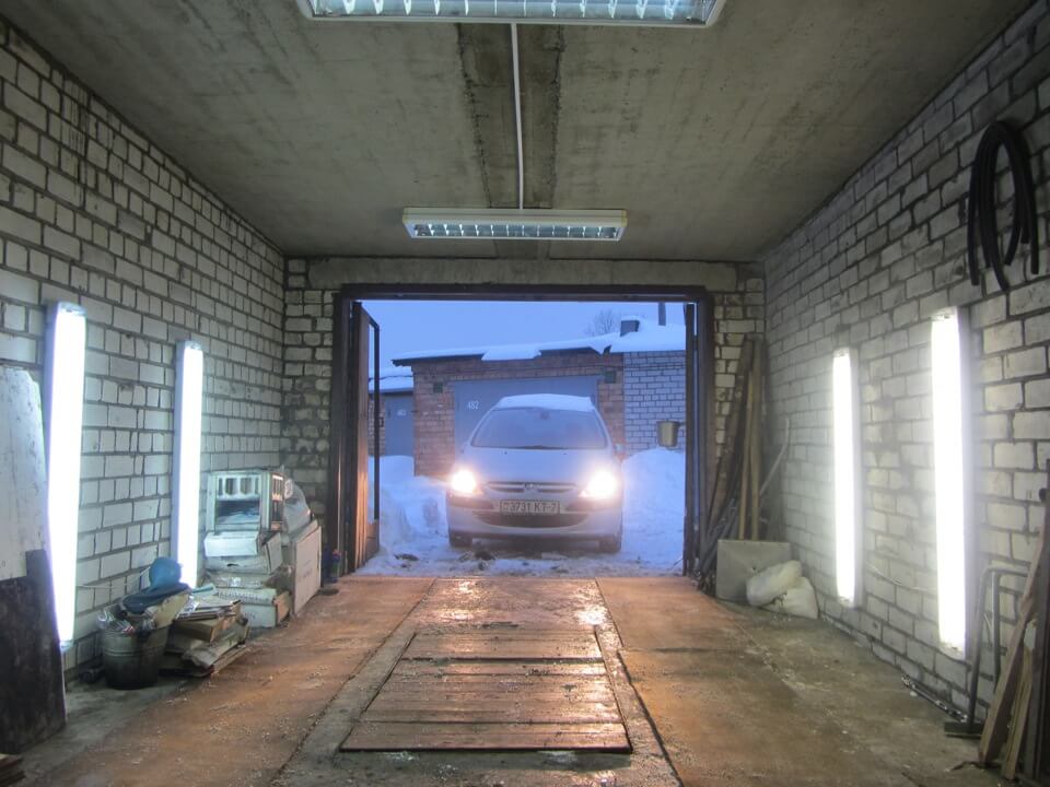 6 dicas de iluminação de garagem