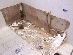 kylpyhuoneen korjaus purkaminen 3