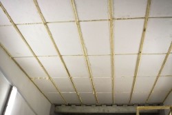 insulation of the garage from the inside