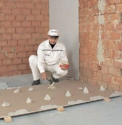 alinhamento de parede com drywall sem moldura
